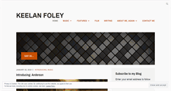Desktop Screenshot of keelanfoley.com
